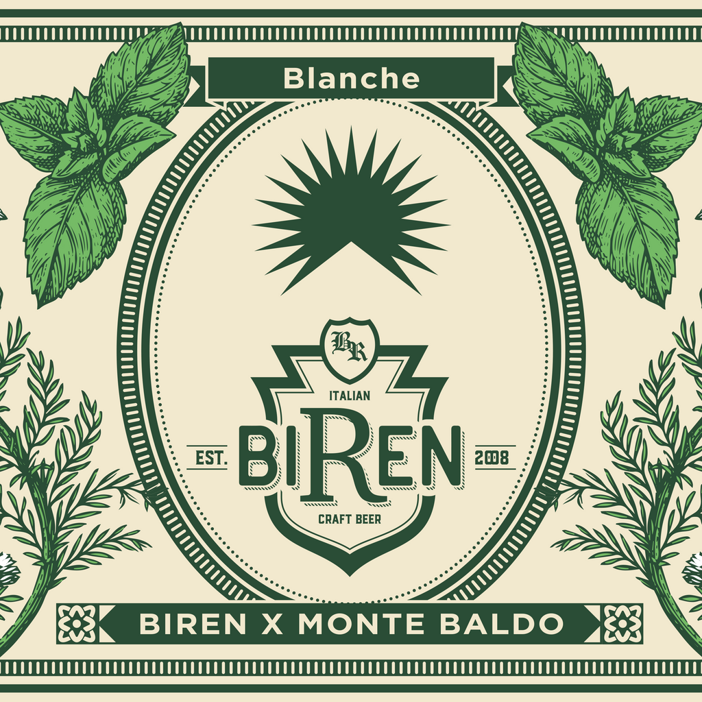 Biren x Birra Monte Baldo Blanche - Pack 6 lattine
